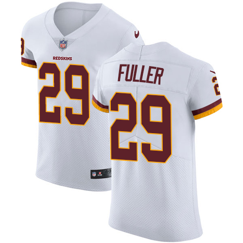 Nike Redskins #29 Kendall Fuller White Men's Stitched NFL Vapor Untouchable Elite Jersey - Click Image to Close